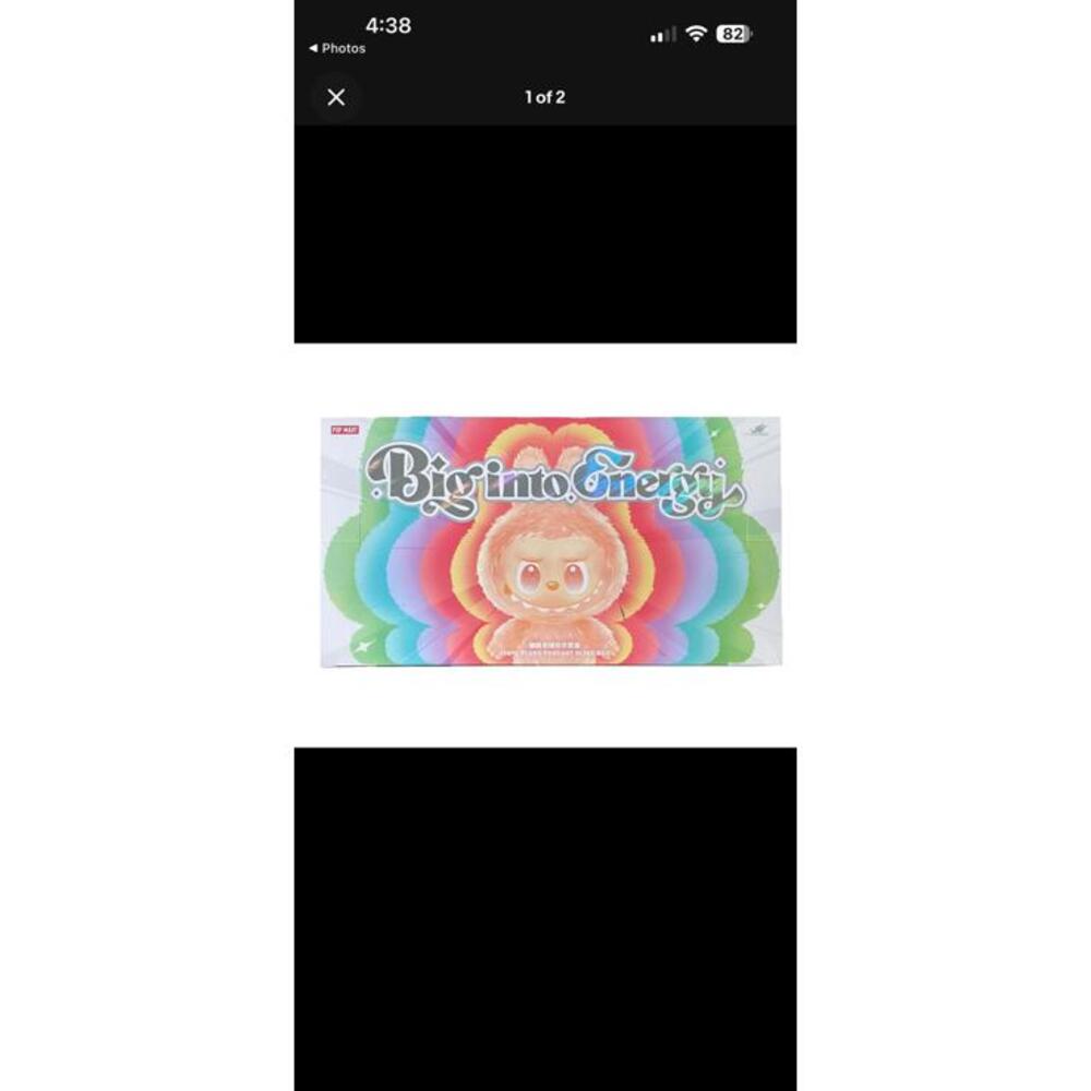 POP MART Big Into Energy Vinyl Plush Blind Box - 6 Designs